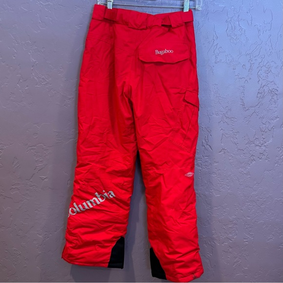 Columbia Red Cargo Snow Pants 14/16 - Picture 2 of 5